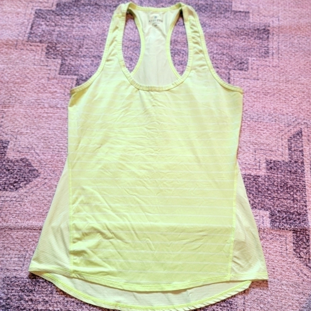 Athleta Bright Yellow Tank Top XS